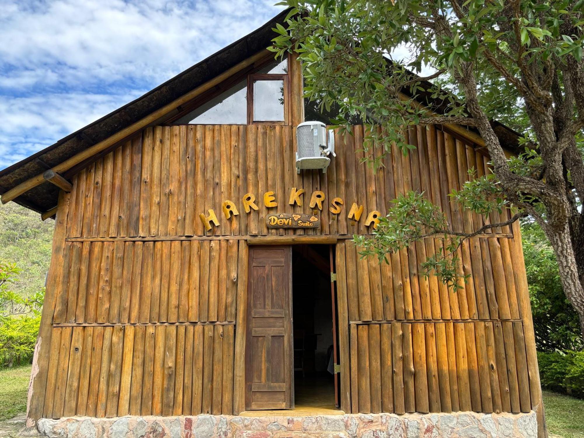 Cachoeira E Pousada Paraiso Dos Pandavas Alto Paraiso de Goias Exterior photo